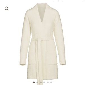 SKIMS Cozy Knit Short Robe XXS/XS